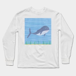 Whale in the ocean Long Sleeve T-Shirt